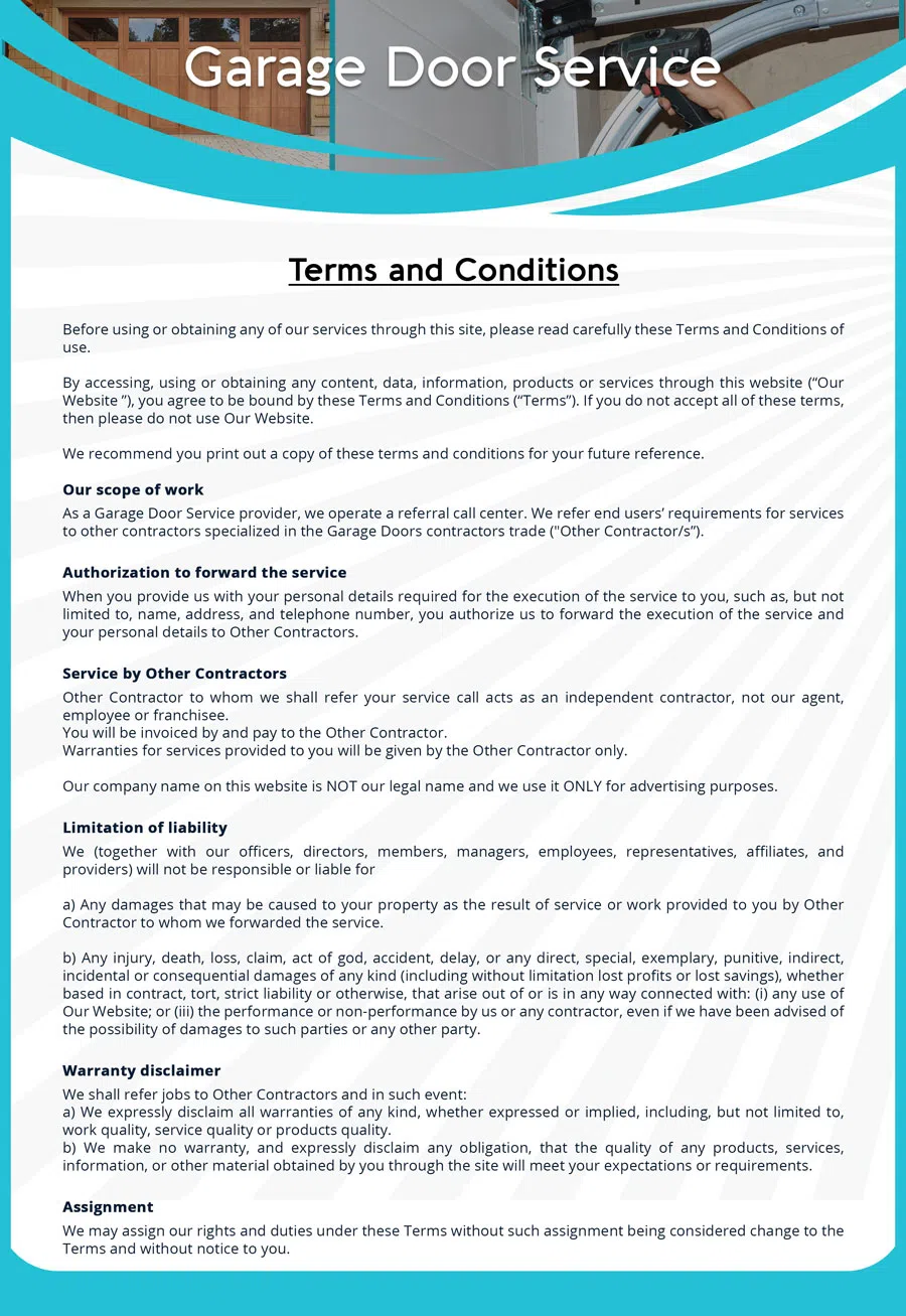 Trust Garage Door Service Galveston, TX 409-422-3140